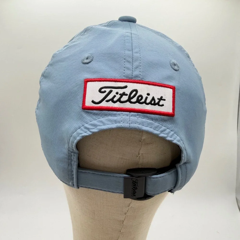 Titleist Youth Golf Hat Light Blue Pro V1 FootJoy Adjustable Performance Cap